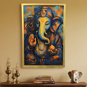 Divine Hues of Ganapati