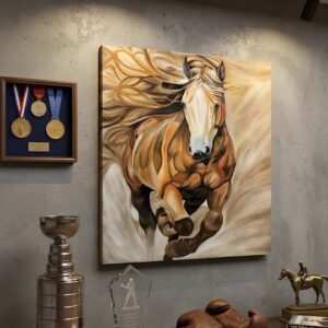 Brown Stallion