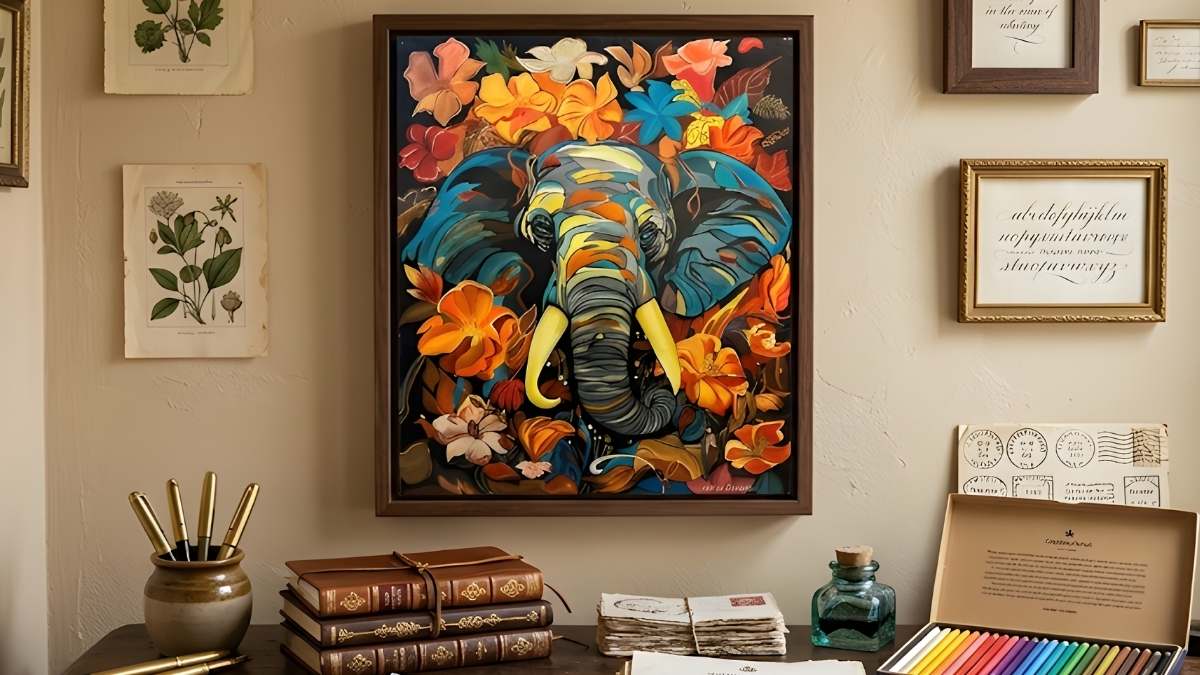Abstract Elephant