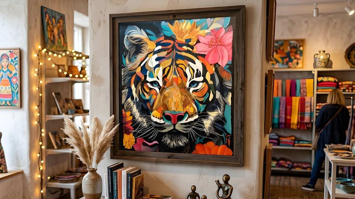 Abstract Tiger