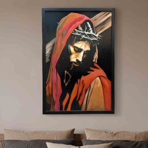 Jesus carrying the cross