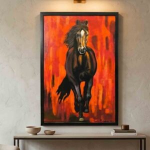 Wild stallion
